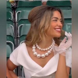 ZARA 2- Pack of pearl necklaces BLOGGERS FAV